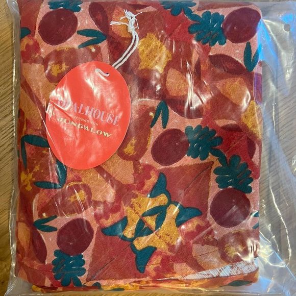 Opalhouse 70" Cotton Calling In The Abundance Round Table Cloth - Picture 6 of 7